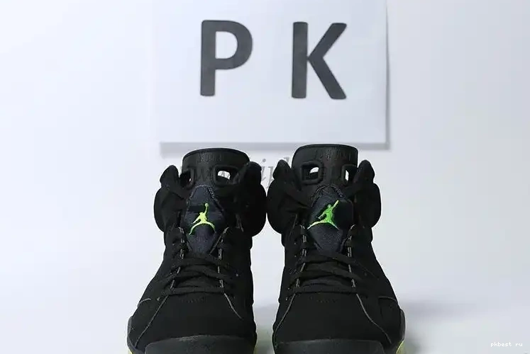 READY Electric PK Green Retro Jordan SHIP MATERIALS TO GOD RETAIL 6 0523